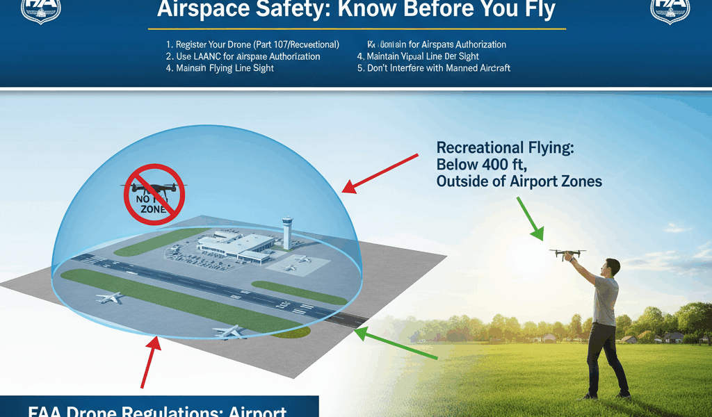 FAA Updates Recreational Drone Guidance Near Airports