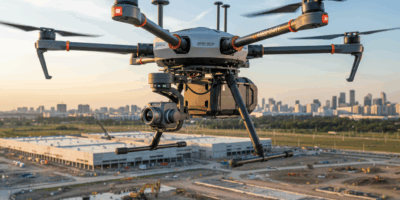 Commercial drone for industrial use