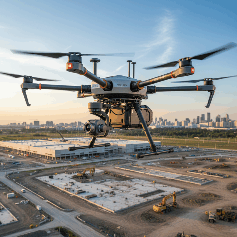 Commercial drone for industrial use