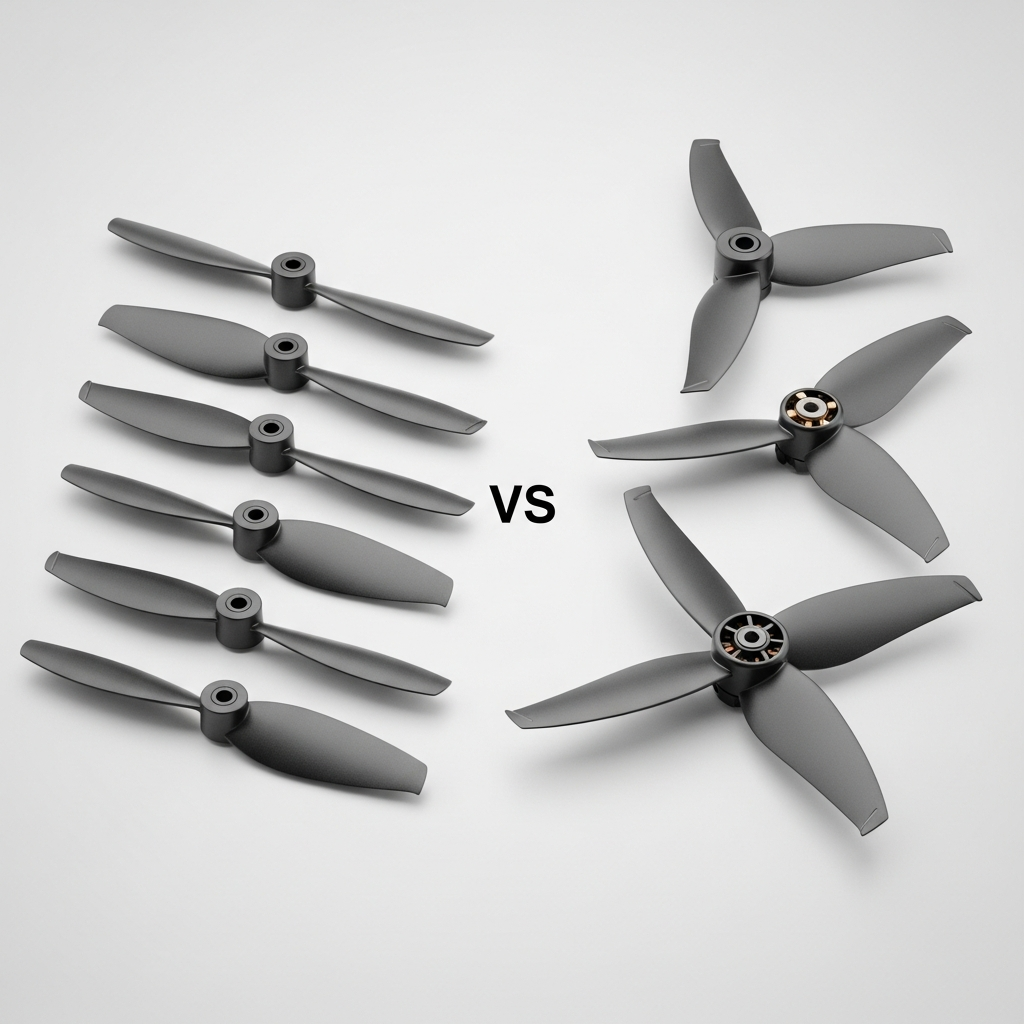 2-Blade vs 3-Blade Props for Mini Drones