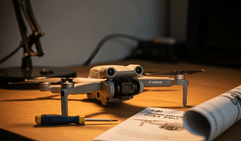 DJI Mini 4 Pro Gimbal Not Moving Fix