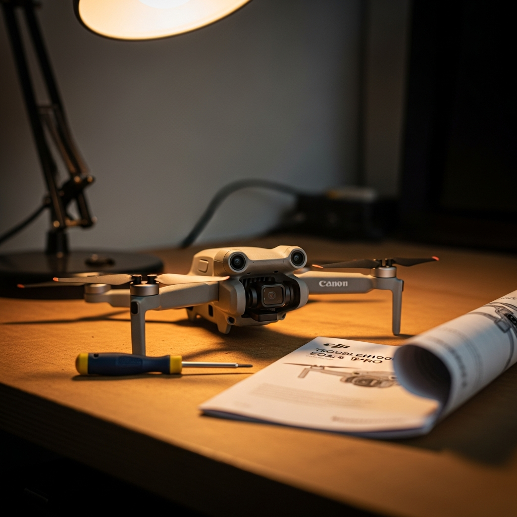 DJI Mini 4 Pro Gimbal Not Moving Fix