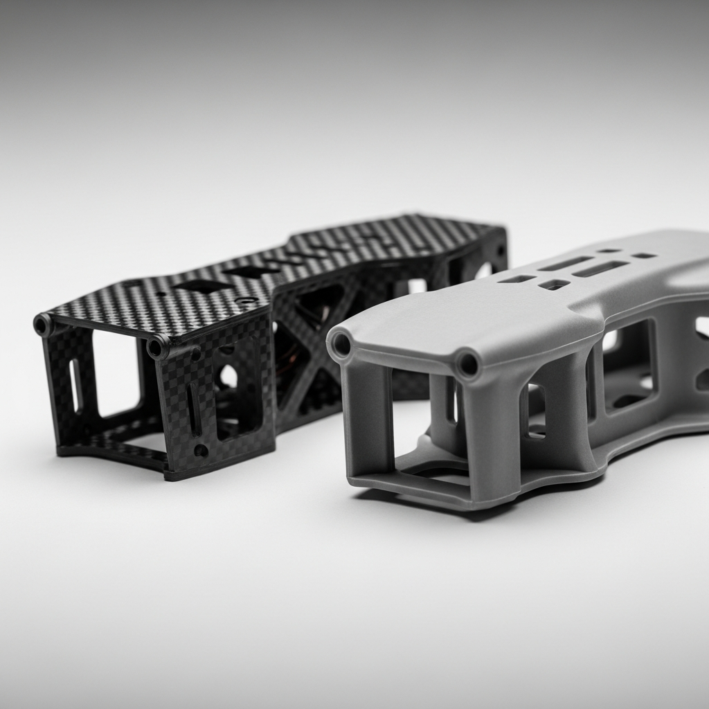 Carbon Fiber vs Plastic Drone Frames Compared