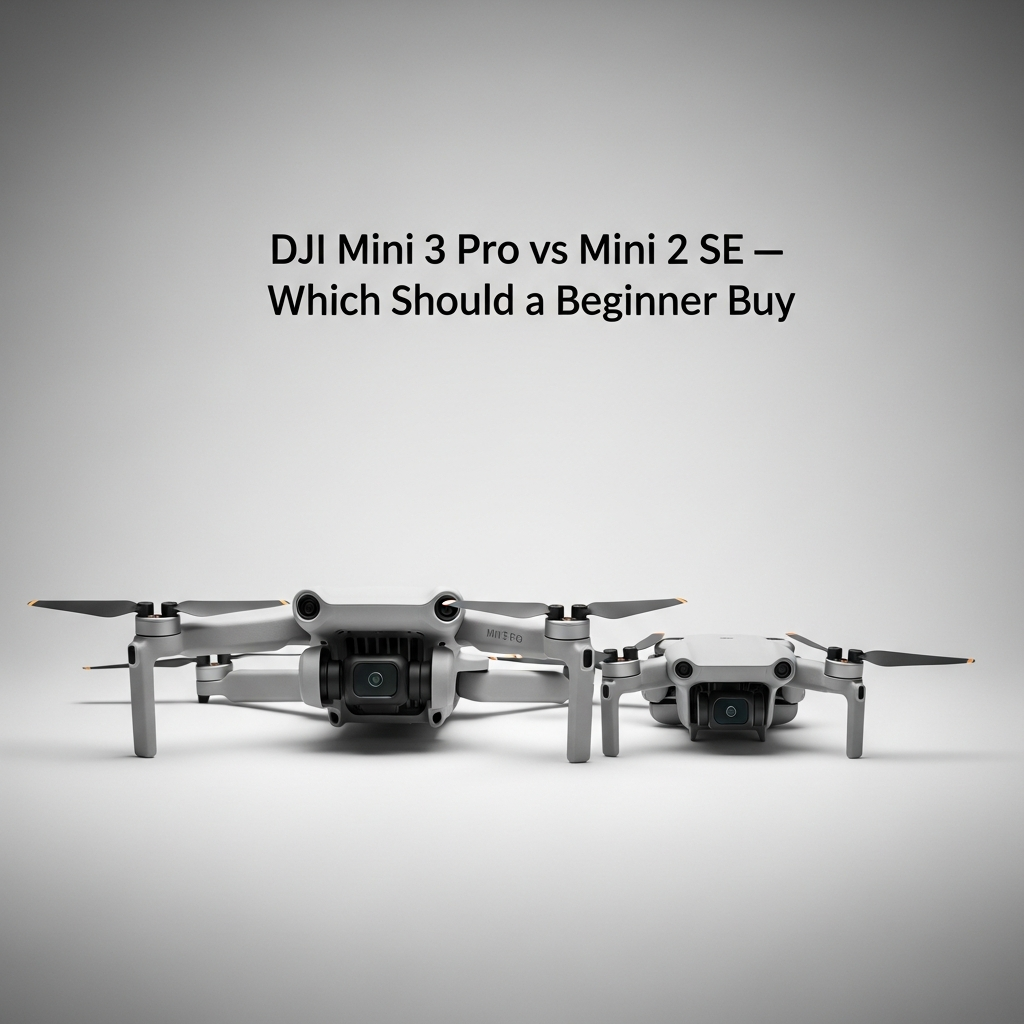 DJI Mini 3 Pro vs Mini 2 SE — Which Should a Beginner Buy