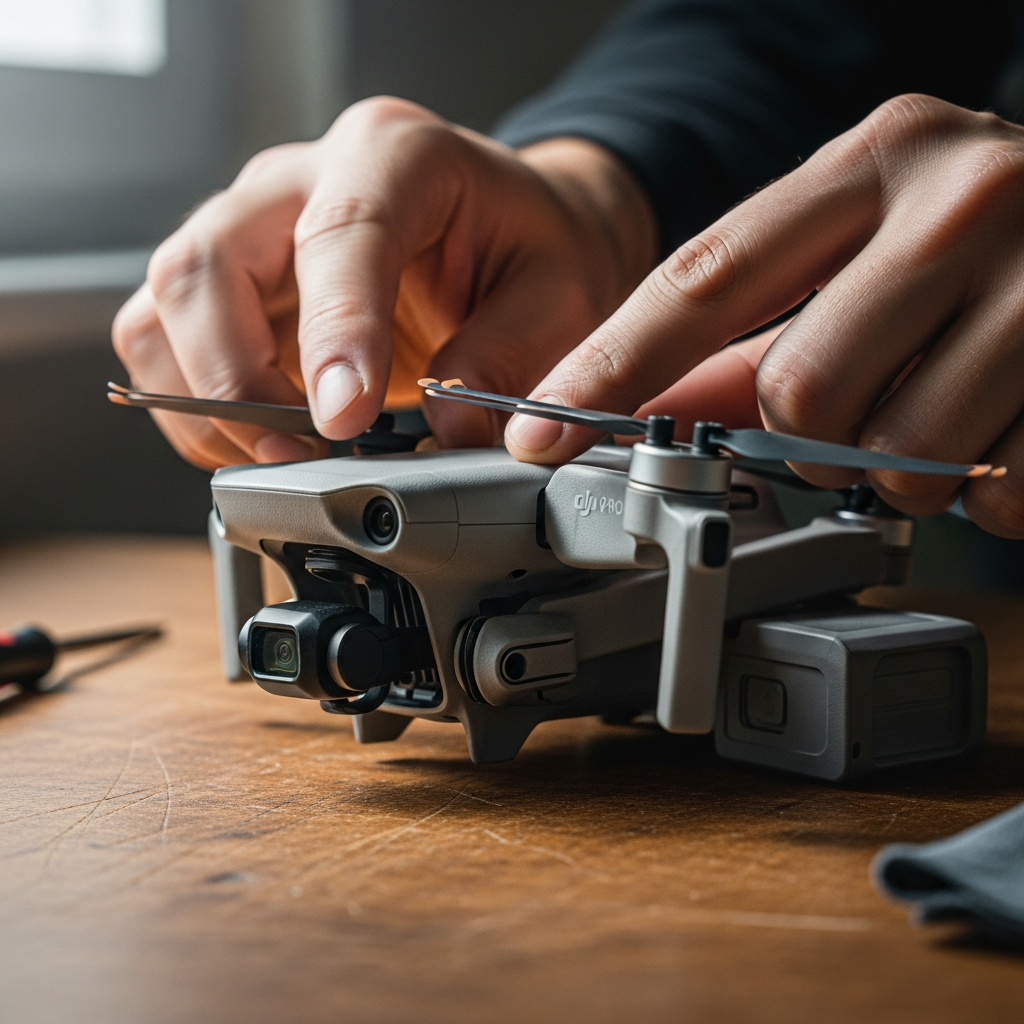 DJI Mini 4 Pro Gimbal Stuck — How to Fix It Without Sending It In