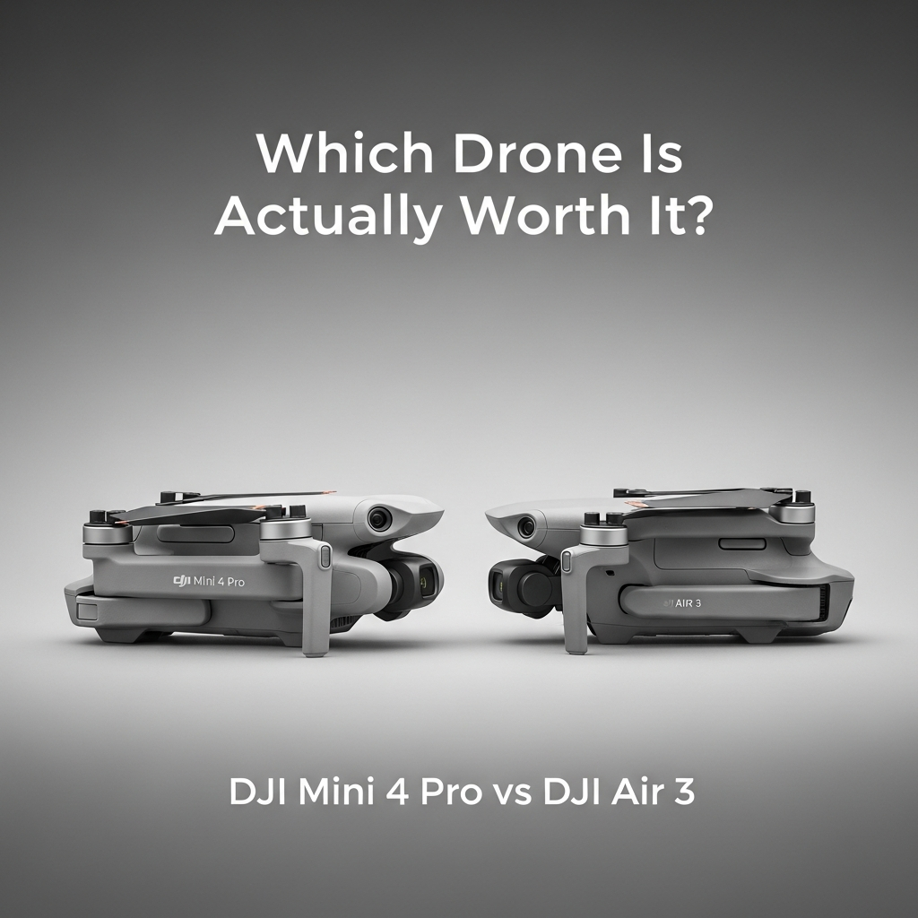 DJI Mini 4 Pro vs DJI Air 3 — Which Drone Is Actually Worth It