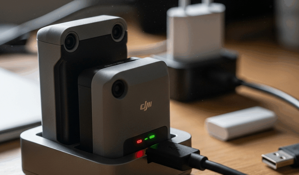 Professional photograph related to: DJI Mini 4 Pro Battery Not Charging — Troubleshooting Guide. Hig