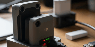 Professional photograph related to: DJI Mini 4 Pro Battery Not Charging — Troubleshooting Guide. Hig
