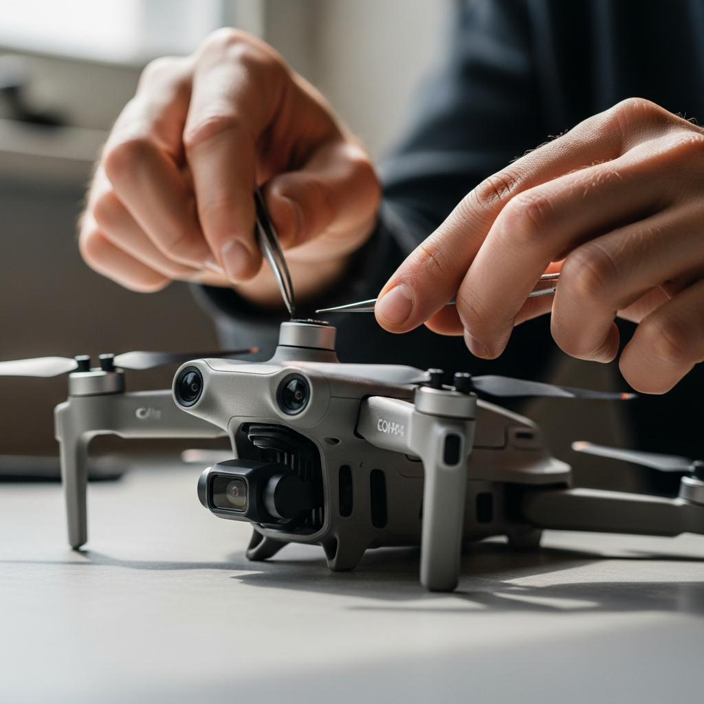DJI Mini 4 Pro Gimbal Stuck — How to Fix It Without Sending It In