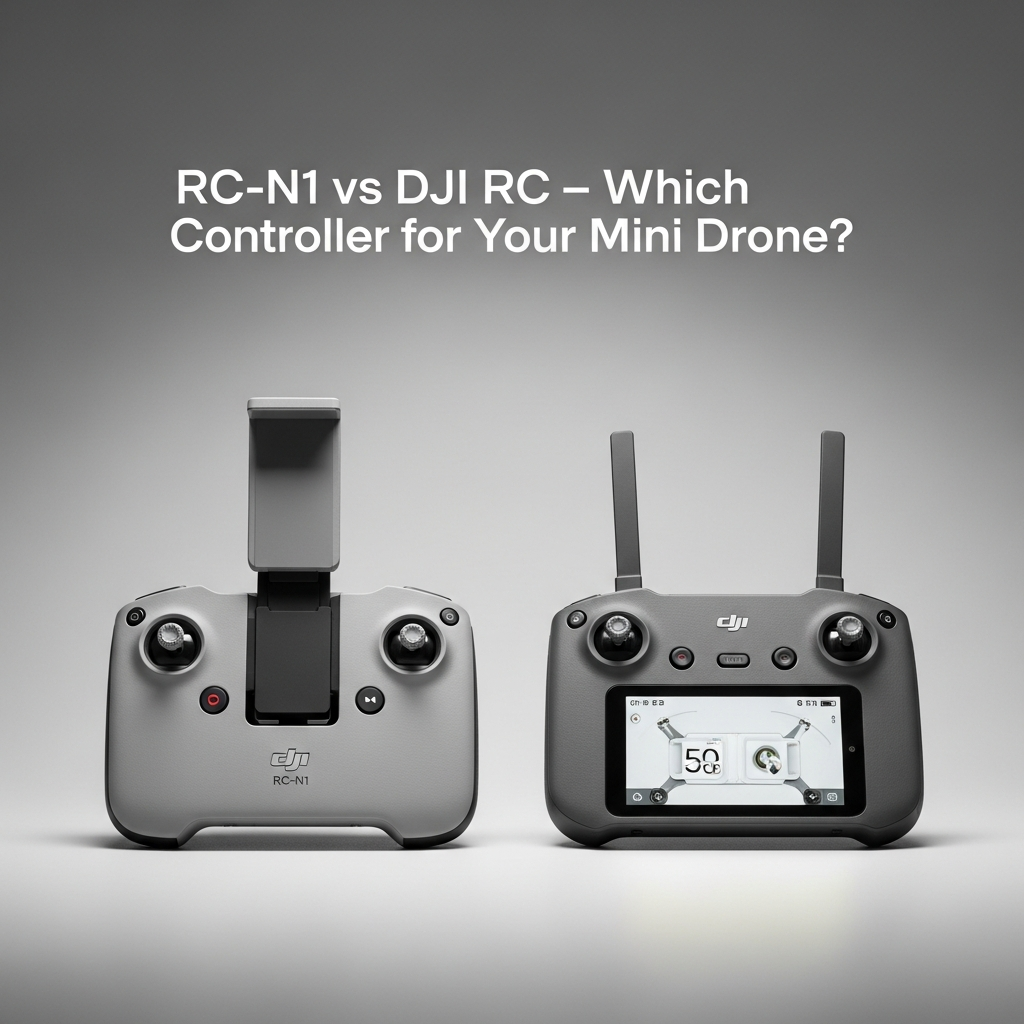 RC-N1 vs DJI RC - Which Controller for Your Mini Drone?
